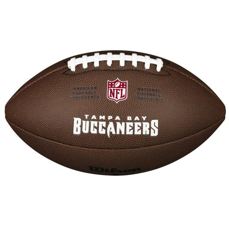 Bola de futebol americano Wilson NFL Team Logo Tampa Bay Buccaneers