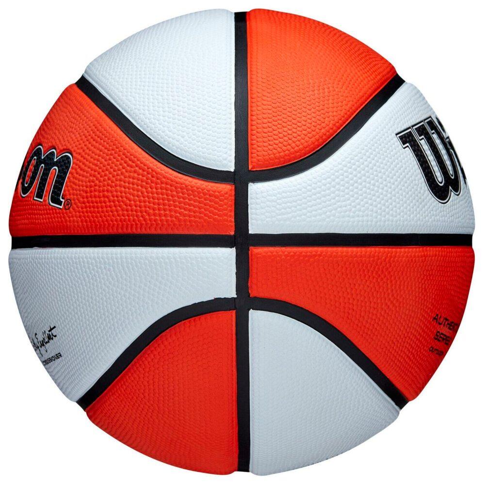 Bola de basquetebol para exterior Wilson WNBA Authentic Series Tamanho 6 3/5