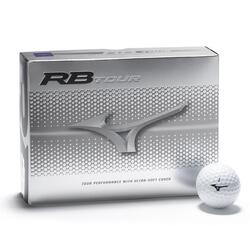 Caja de 12 Pelotas de golf Mizuno RB Tour Blanche