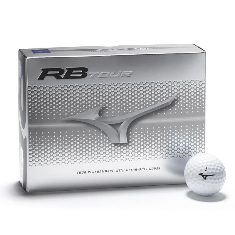 Boîte de 12 Balles de Golf Mizuno RB Tour Blanche