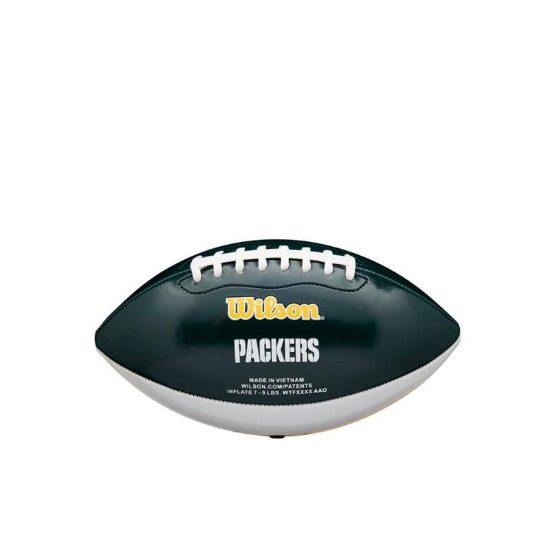 Mini Bola de futebol americano NFL Team Peewee des Green Bay Packers Wilson