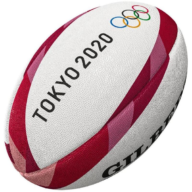 Ballon de Rugby Gilbert Officiel Réplica des Jeux Olympiques de Tokyo