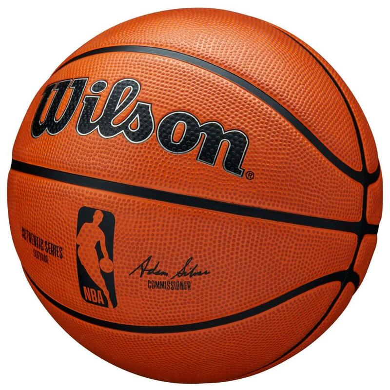 Réplica de bola de jogo autêntica da Wilson NBA r. 5