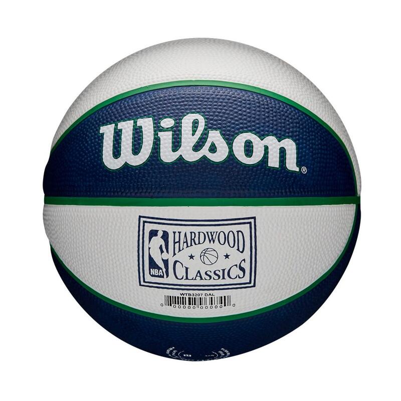 Mini Balón baloncesto Wilson NBA Team Retro – Dallas Mavericks
