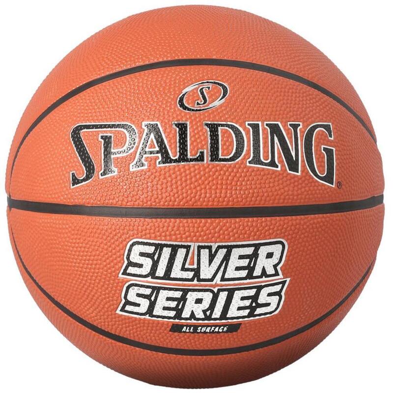 Spalding Basketball Silver Series Rubber