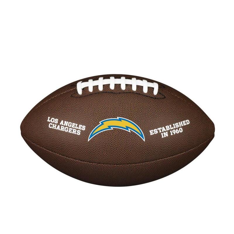 Balón fútbol de la NFL Wilson des Los Angeles Chargers