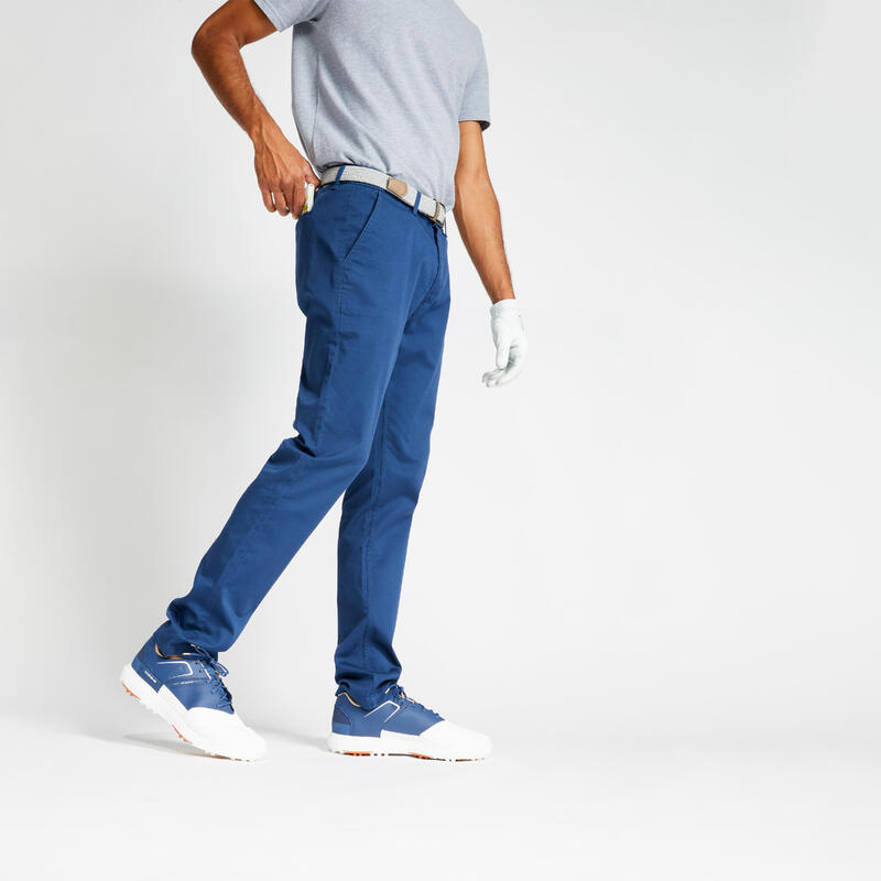 Reconditionné - Pantalon de golf homme MW500 bleu - Très bon