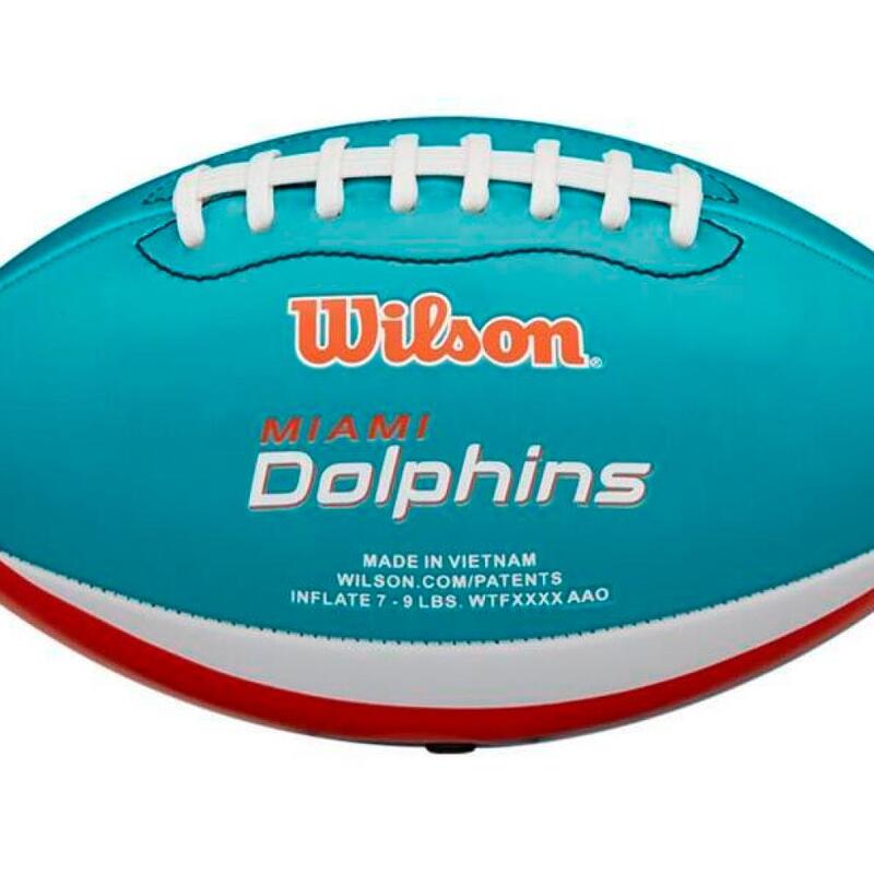 Balón fútbol de la NFL Wilson NFL Miami Peewee