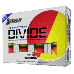 Doos met 12 Srixon Q-Star Tour DIVIDE-golfballen