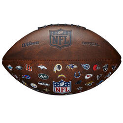 Wilson THROWBACK 32 Team Logo American Football-bal