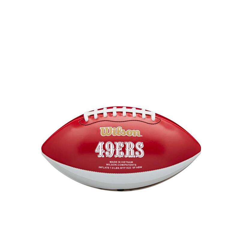 Kinder mini bal nfl San Francisco 49ers