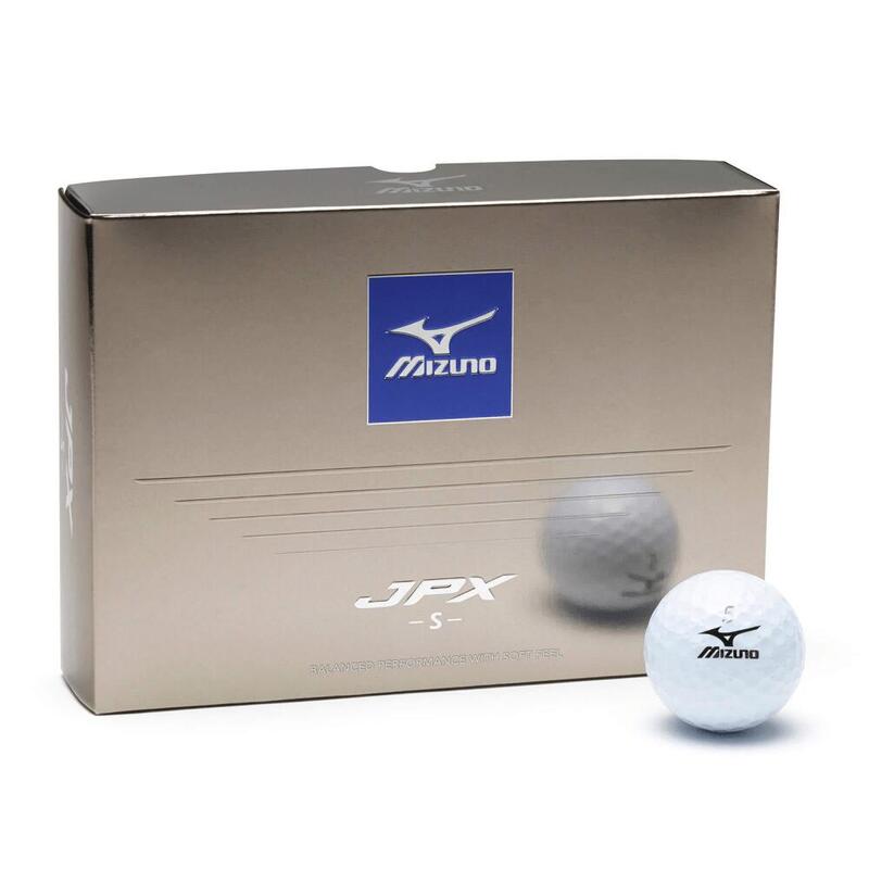 Boîte de 12 Balles de Golf Mizuno JPX-S Blanche