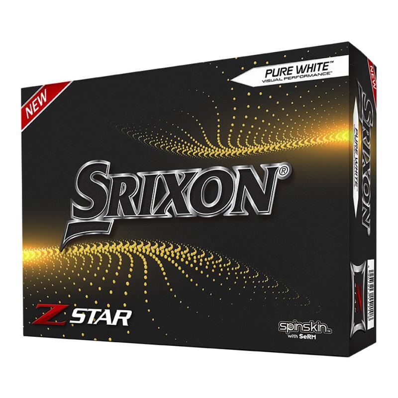 Doos met 12 Srixon Z-Star-golfballen