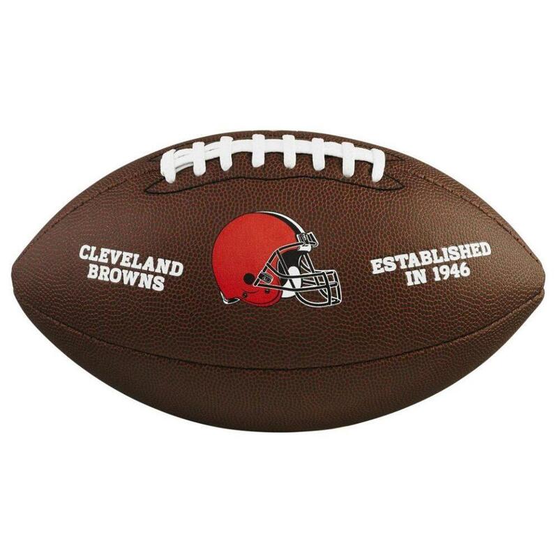 Wilson American Football-bal van de Cleveland Browns