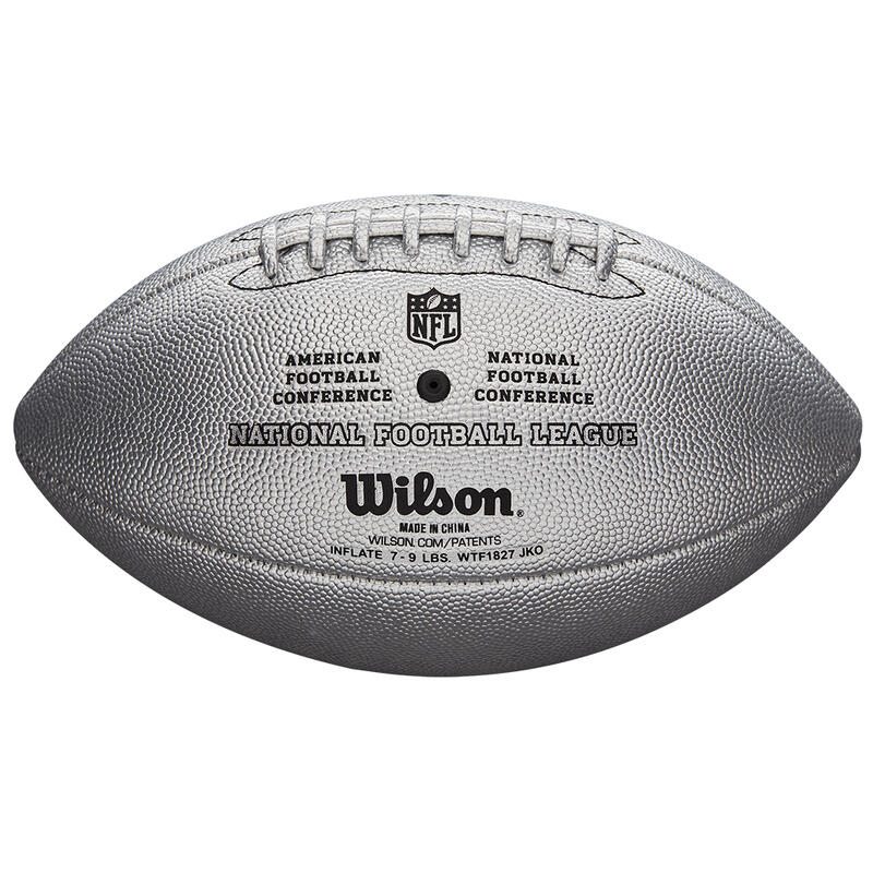 Bola Wilson NFL de futebol americano Duke Metallic Edition tamanho 9