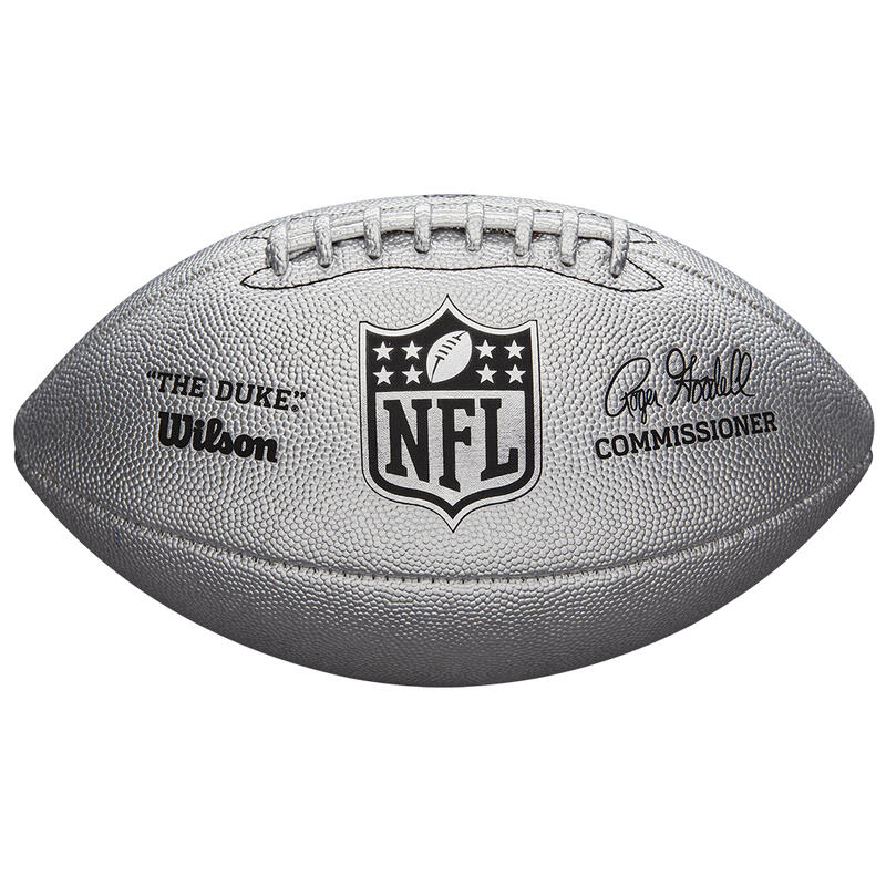 palla da calcio NFL Wilson DUKE SILVER