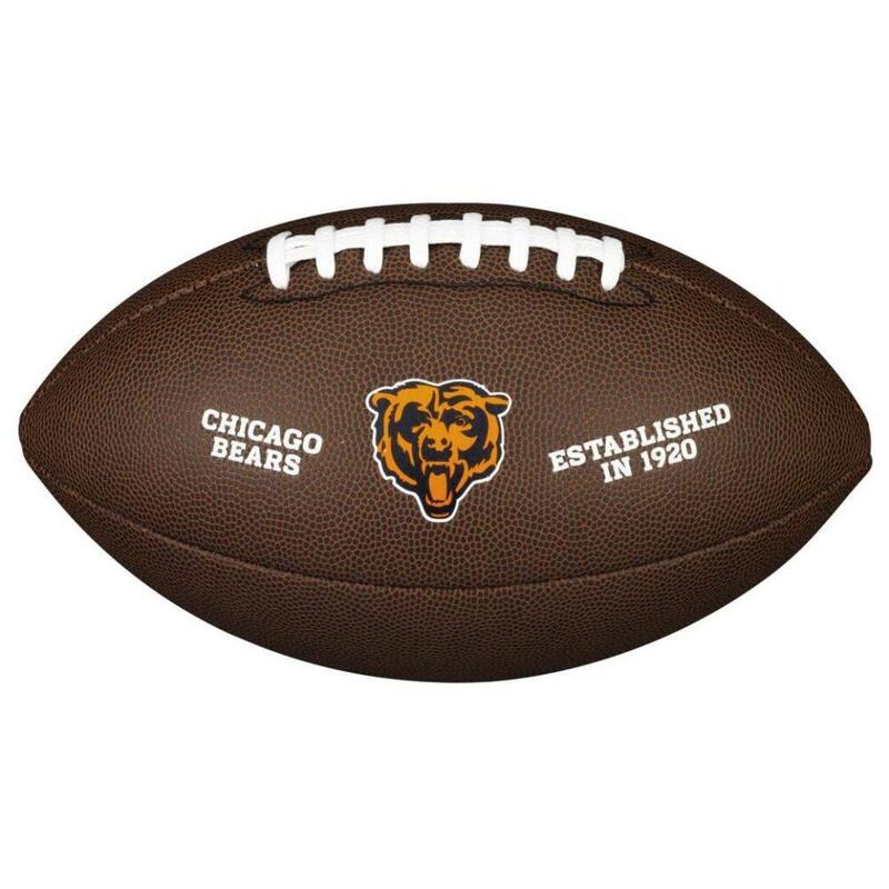 Balón Fútbol americano de los Chicago Bears Wilson