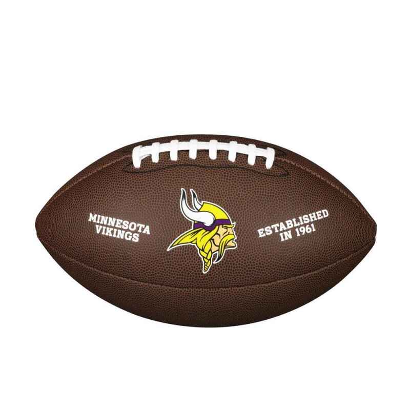 Wilson American Football-Ball der Minnesota Vikings