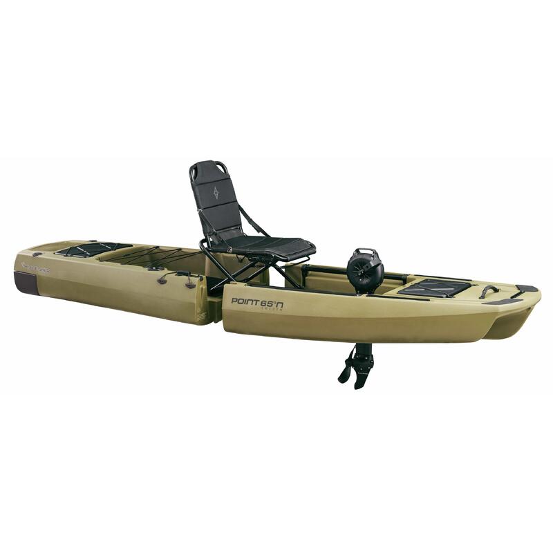 Kayak da pesca modulare Point 65°N kingfisher solo