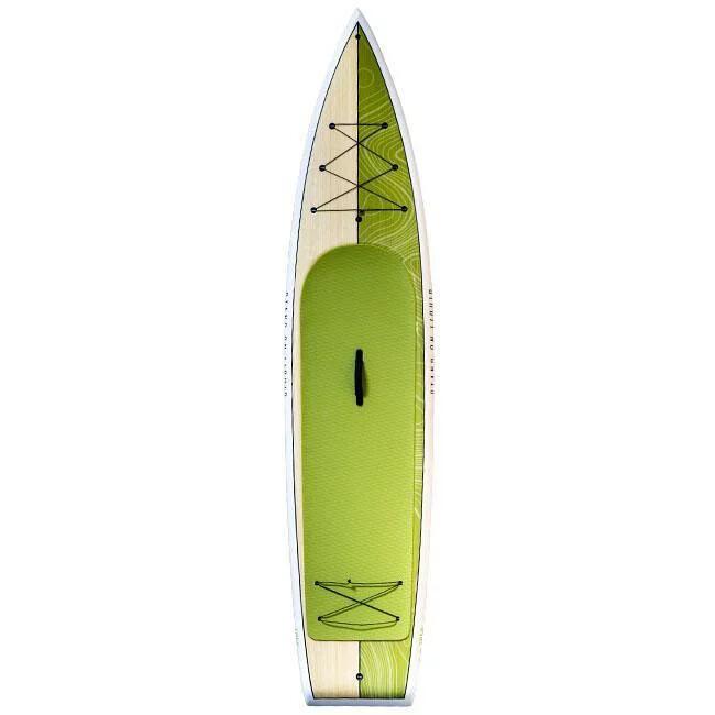 Stand On Liquid Trek 11'2" Tour Stand Up Paddle Hard Board - Green