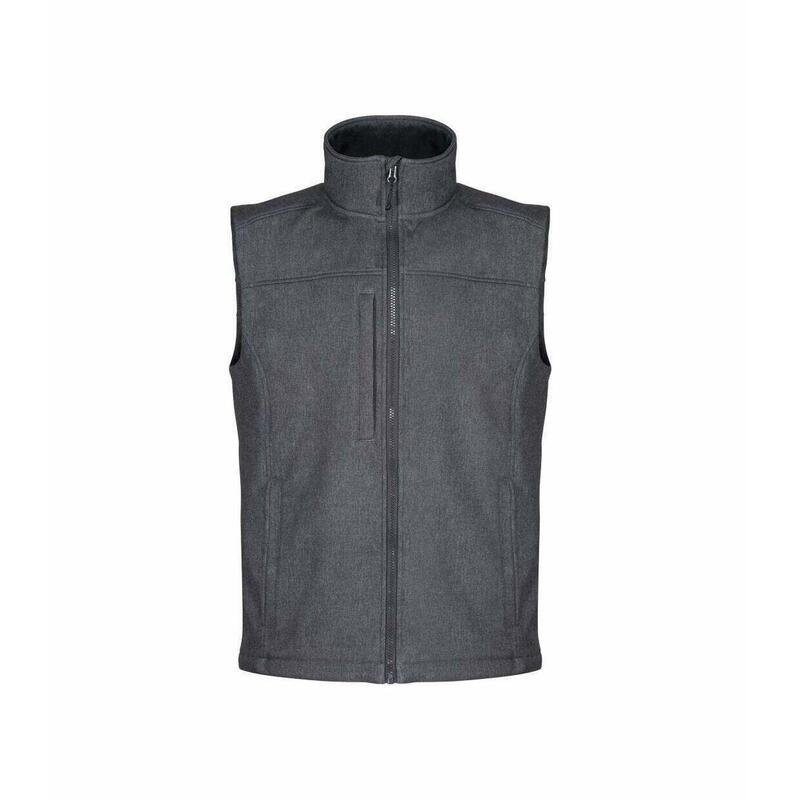 Heren Flux Marl Softshell Body Warmer (Grijze Mergel)