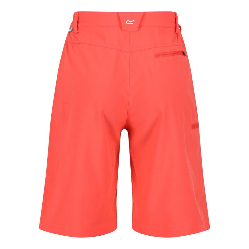 Dames Xert Stretch Shorts (Neon Peach)