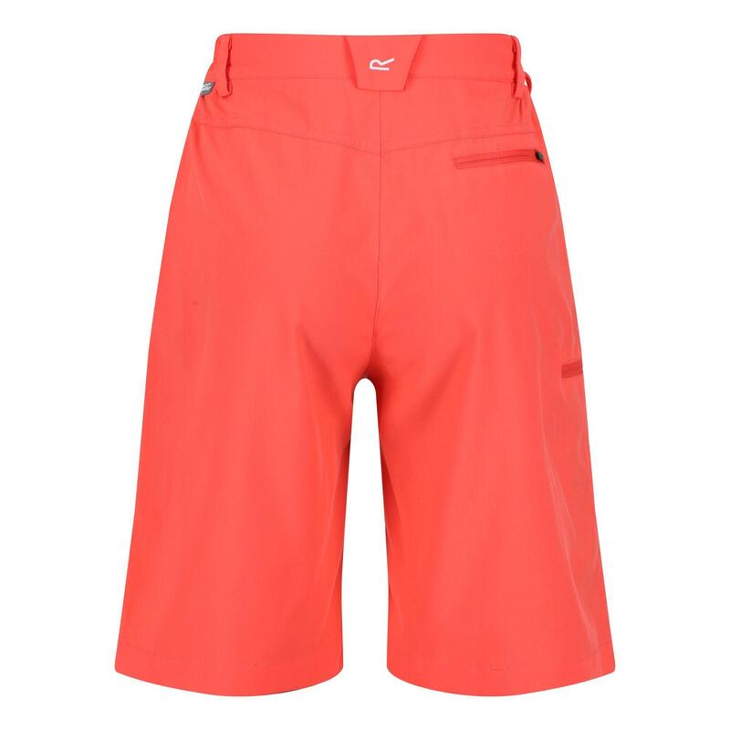 Dames/Dames Xert Stretch Shorts (Neon Peach)