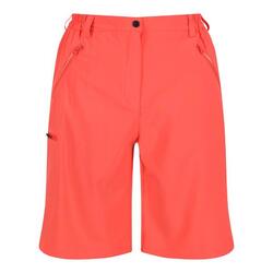 Dames/Dames Xert Stretch Shorts (Neon Peach)