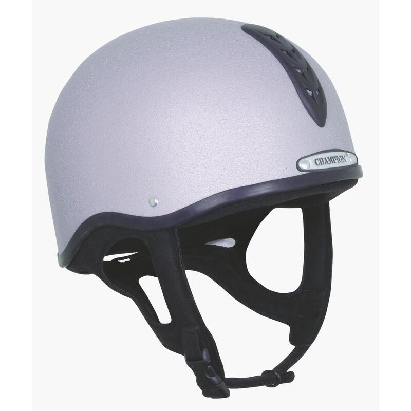 Junior Xair Plus Riding Helmet (Silver)