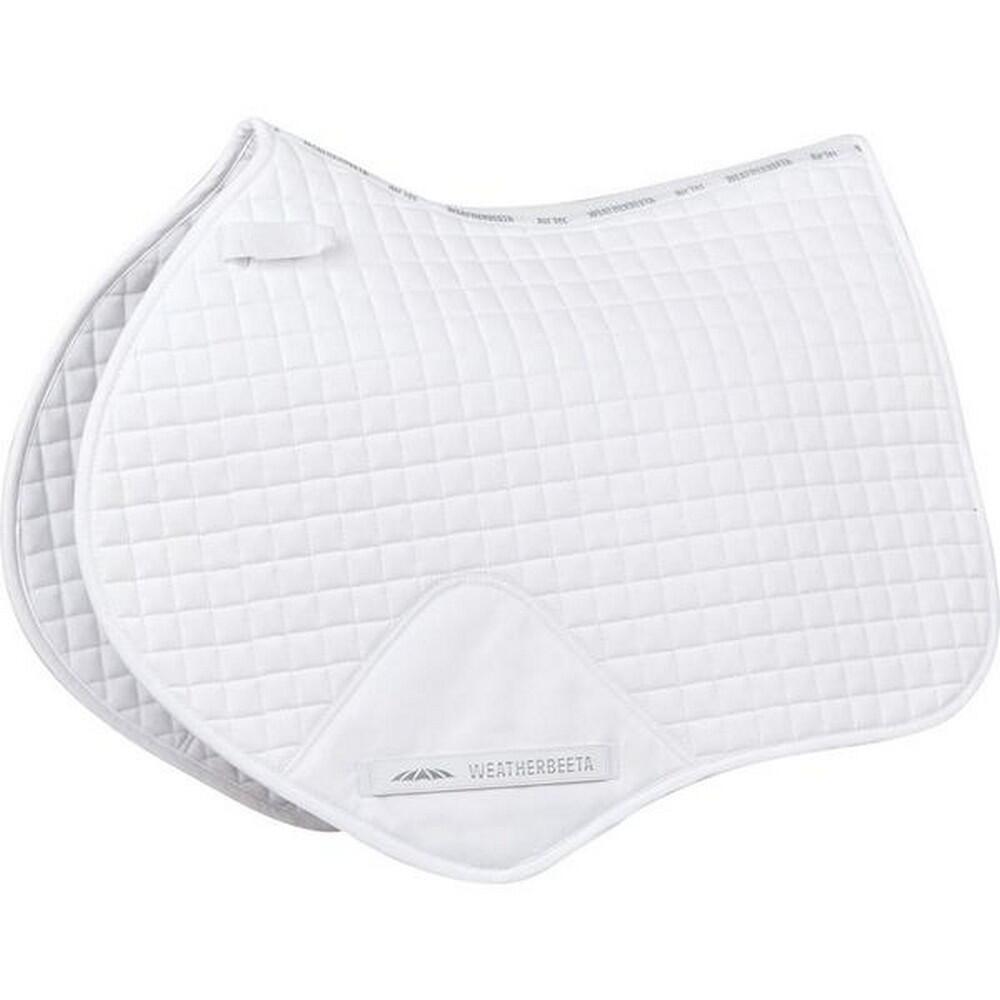 WEATHERBEETA Prime Jump Shaped Saddle Pad (White)