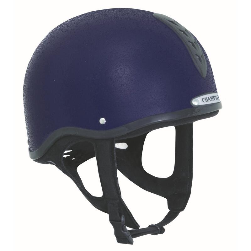 Junior Xair Plus Riding Helmet (Navy)
