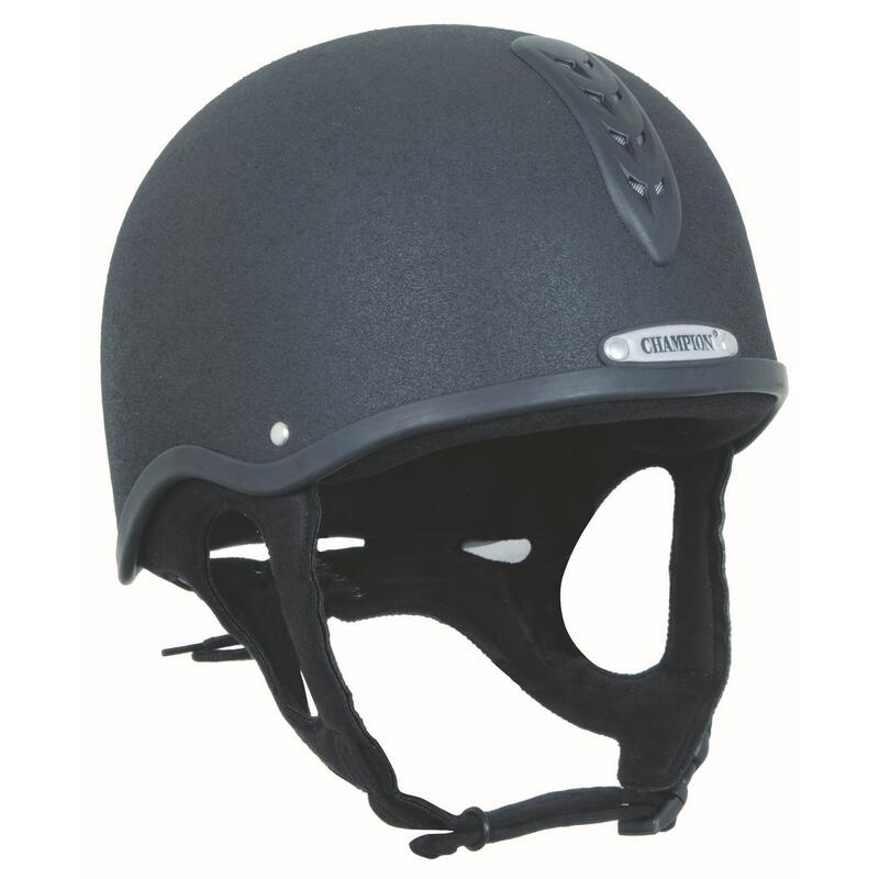 Junior Xair Plus Riding Helmet (Black)