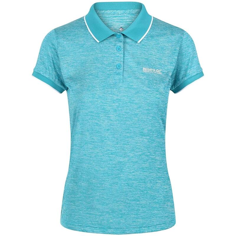 "Remex II" Poloshirt für Damen Ozeanblau