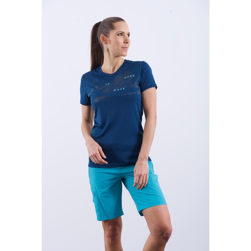 T-shirt GTS 211821L Mulher para trail, running e atividades ao ar livre.