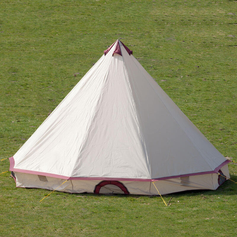 Tente Tipi camping Comanche 400 Protect - 8 personnes - Tapis de sol cousu