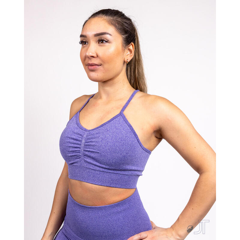 Shape Sport bh / Sport Cropped Top | Paars