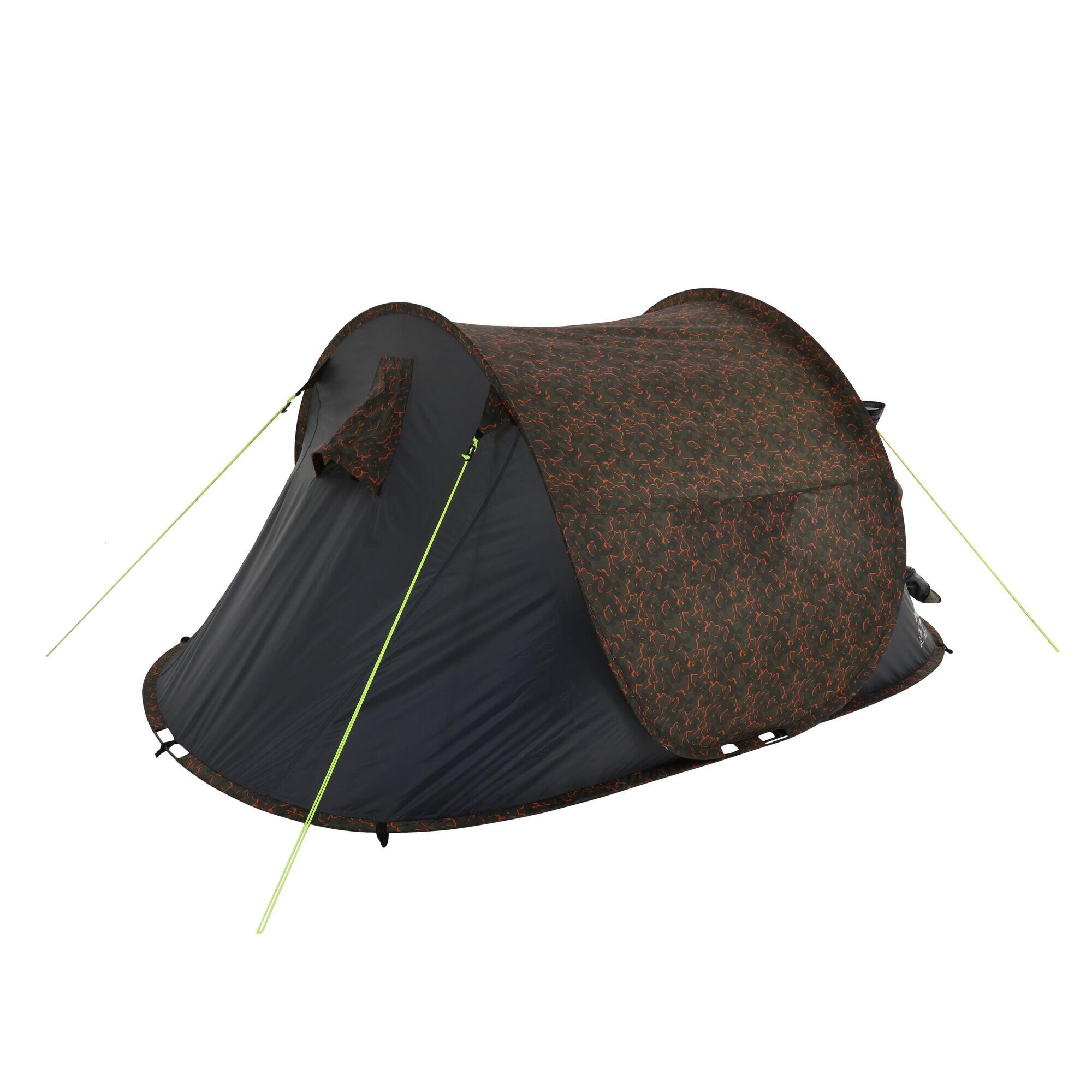 Malawi 2-Man Adults' Camping Festival Tent - Grape Leaf Green 2/5