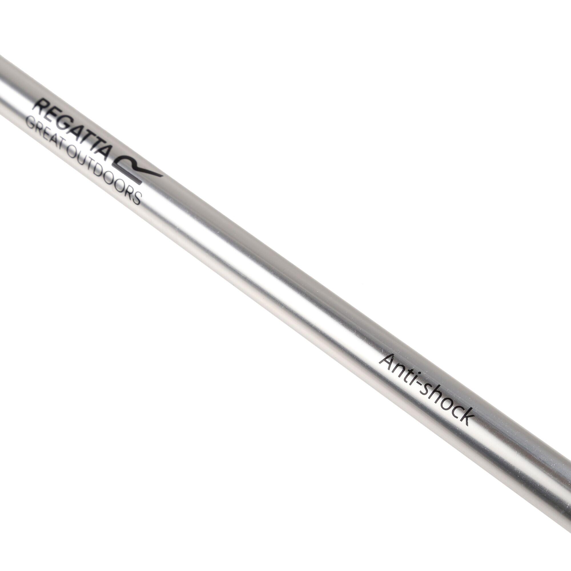 Anti Shock II Adults' Unisex Walking Pole - Silver 3/7