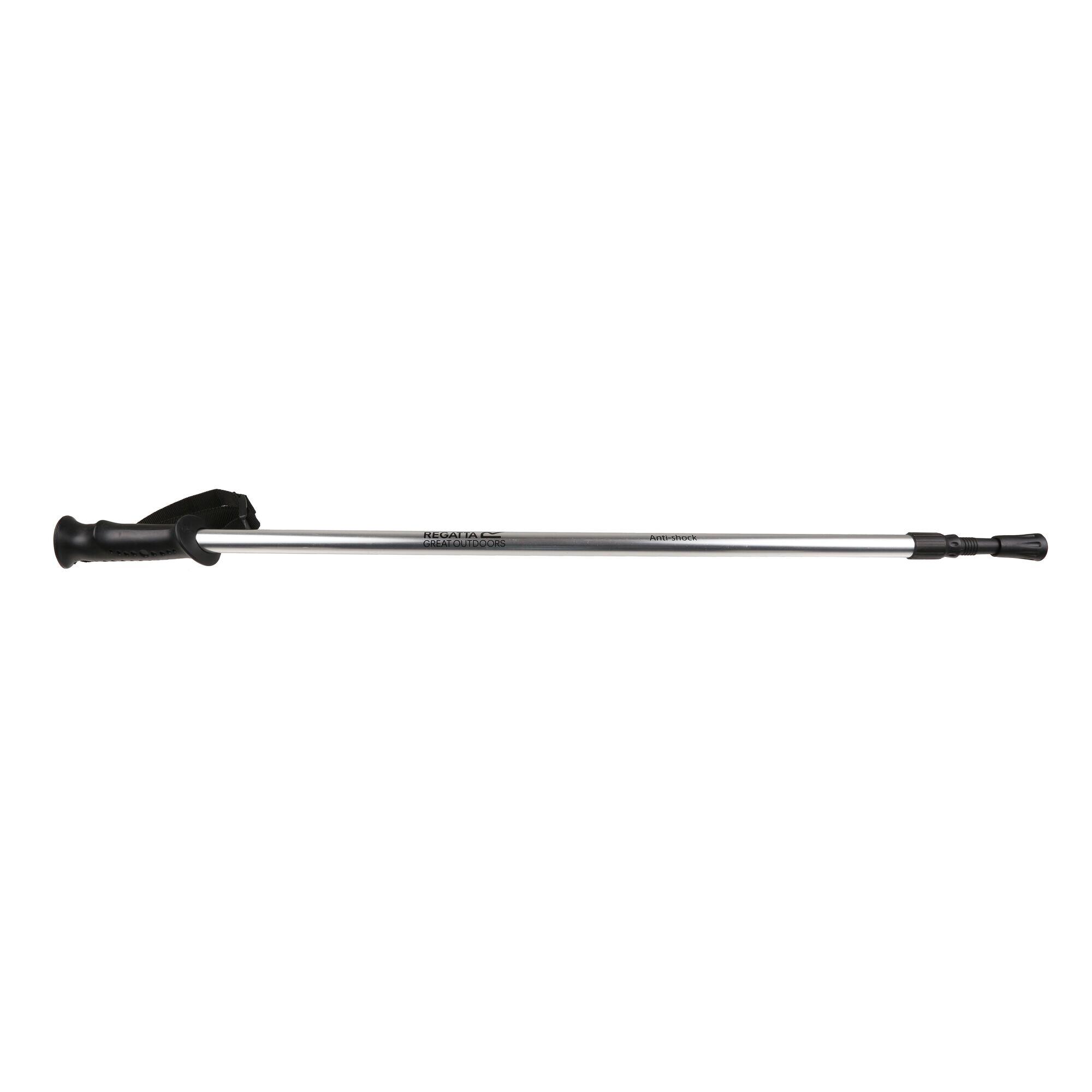 Anti Shock II Adults' Unisex Walking Pole - Silver 2/7