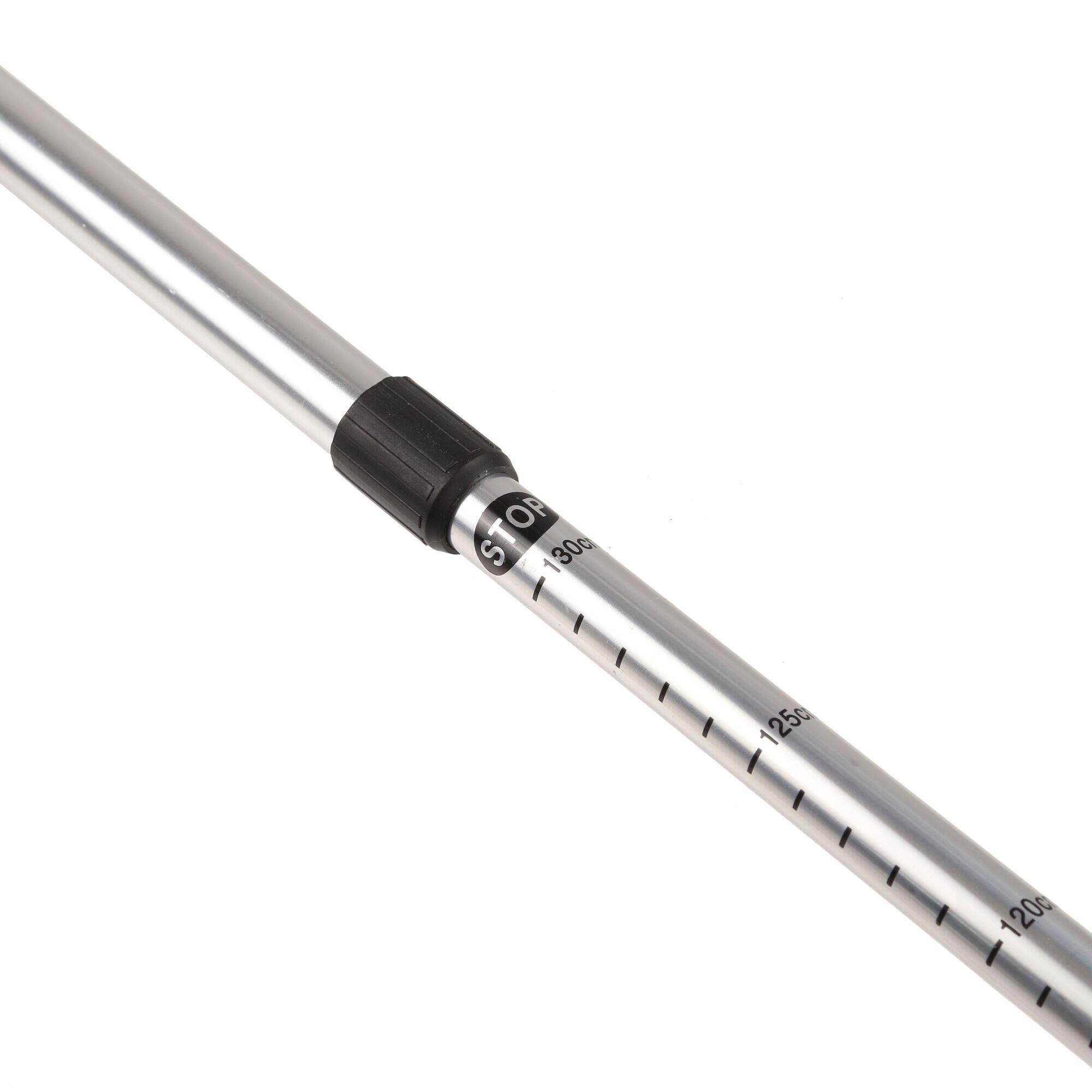Anti Shock II Adults' Unisex Walking Pole - Silver 5/7