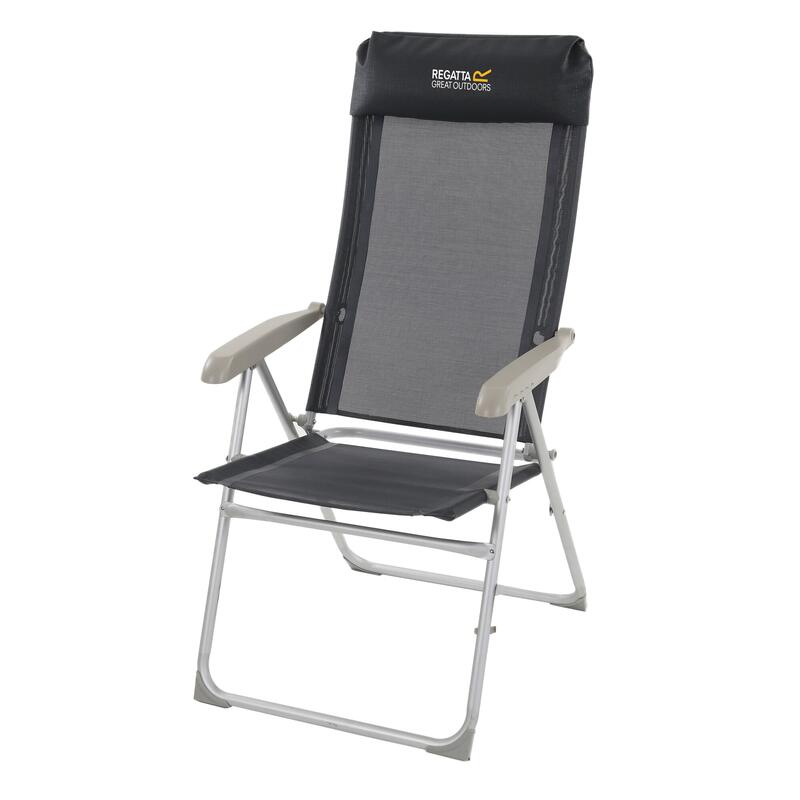 Colico Chaise de camping à structure rigide pour adulte - Le noir