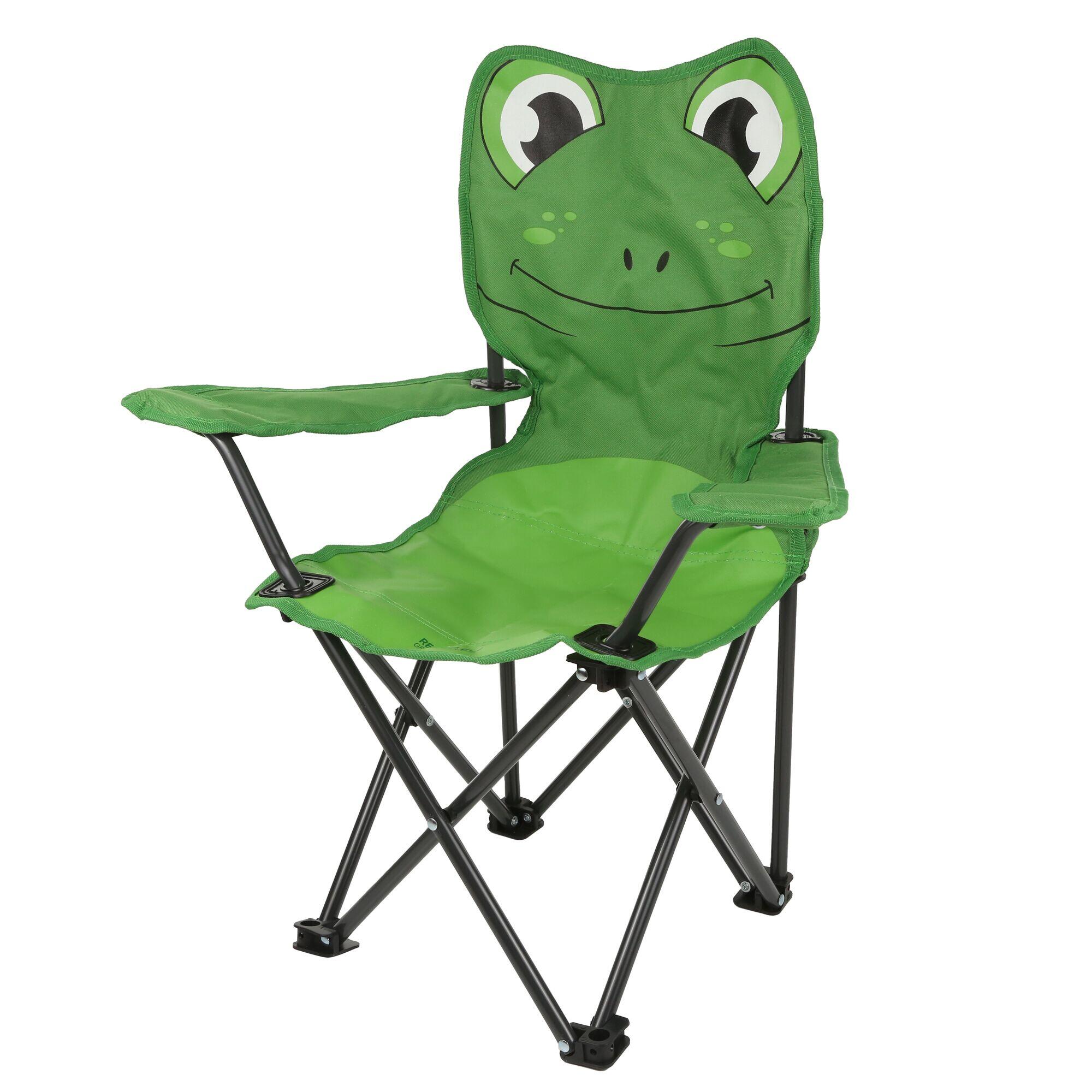 REGATTA Animal Kids' Camping Chair - Green Frog