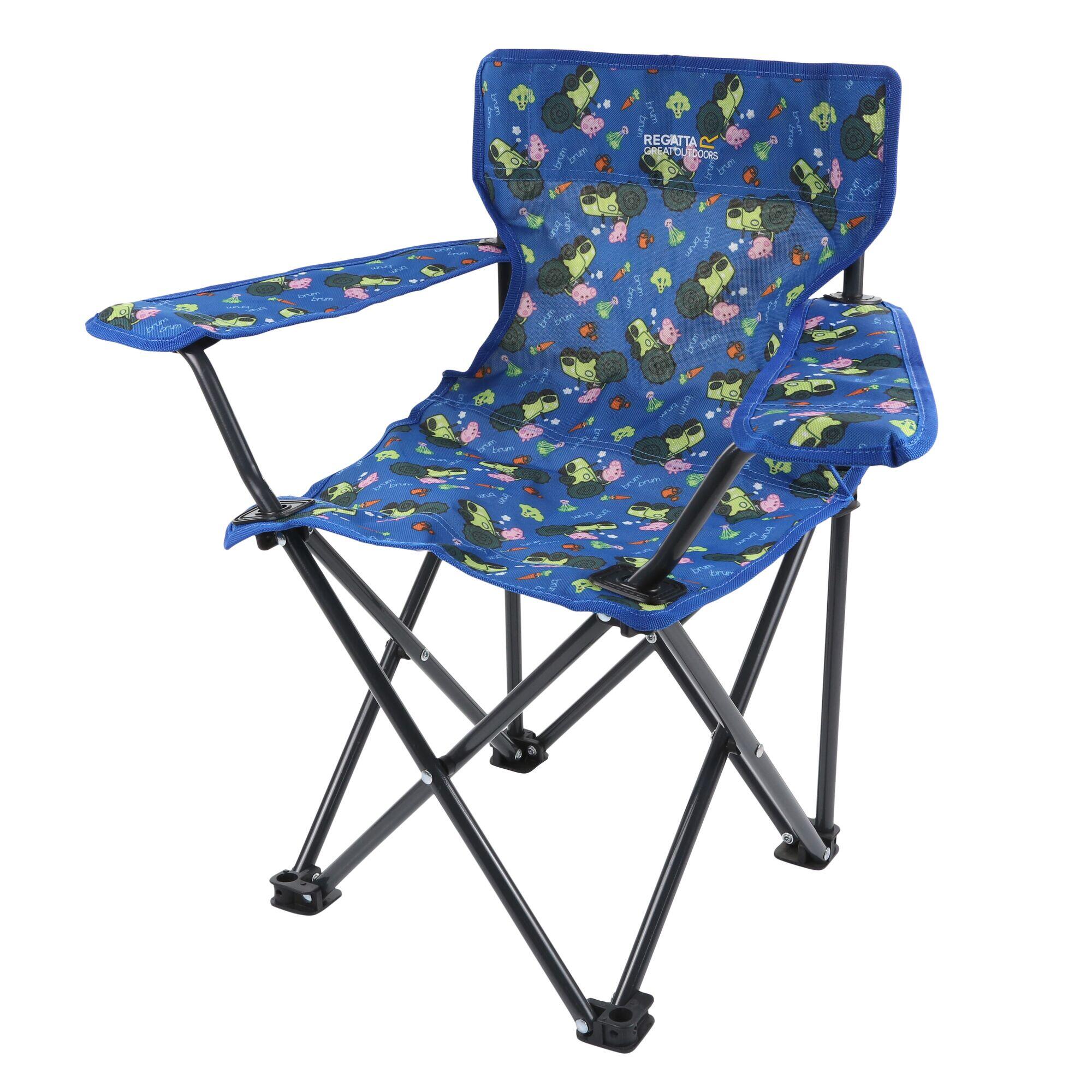Peppa Pig Kids' Camping Chair - Blue Tractor 2/5