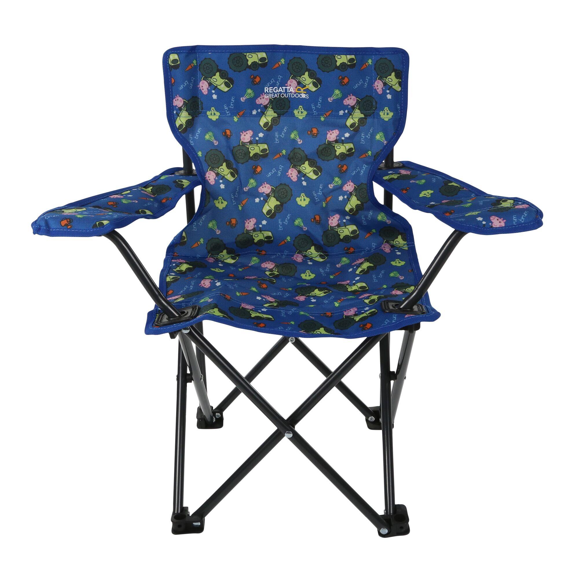 Peppa Pig Kids' Camping Chair - Blue Tractor 3/5