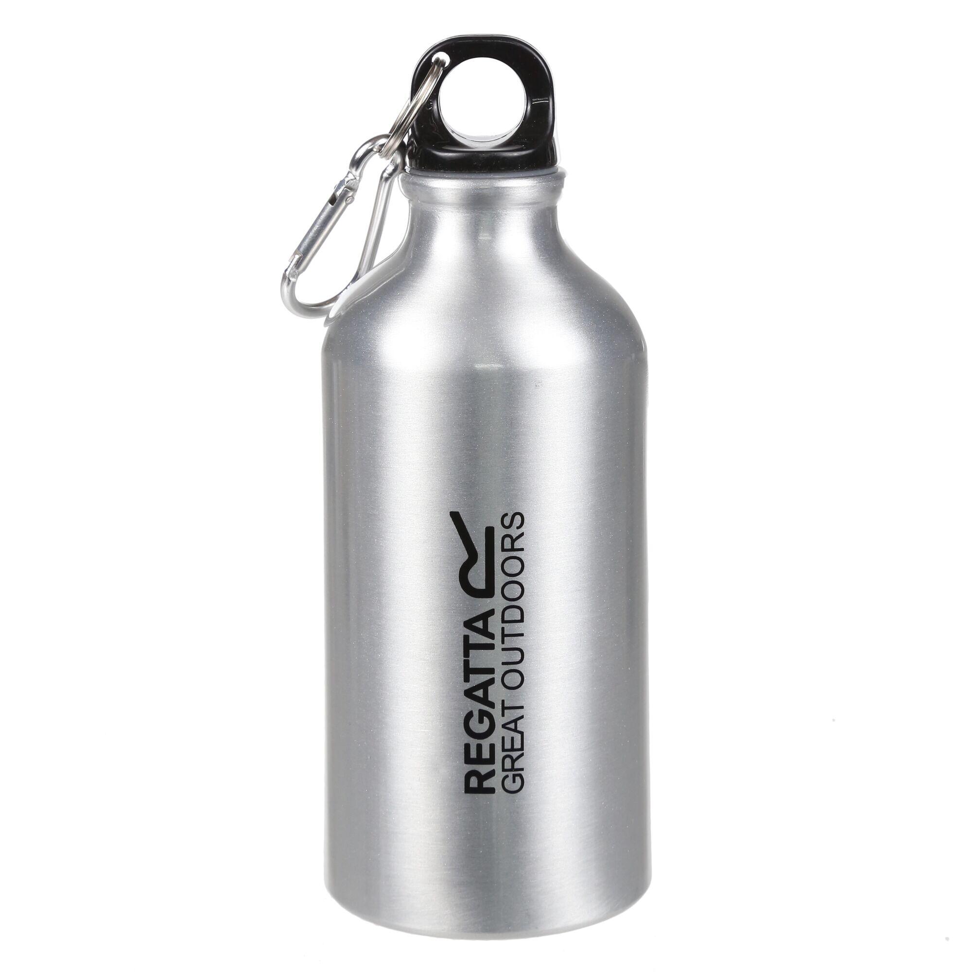 0.5L Adults' Camping Drinking Bottle - Silver 1/1