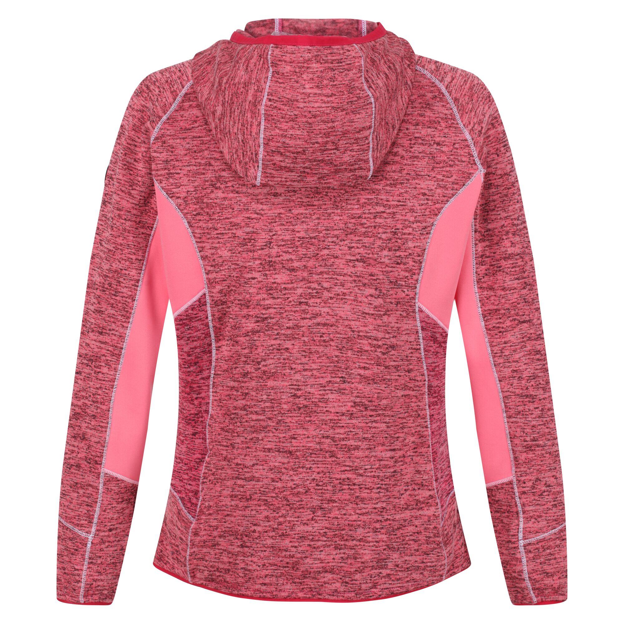 Womens/Ladies Walbury III Full Zip Fleece Jacket (Tropical Pink/Rethink Pink) 2/5