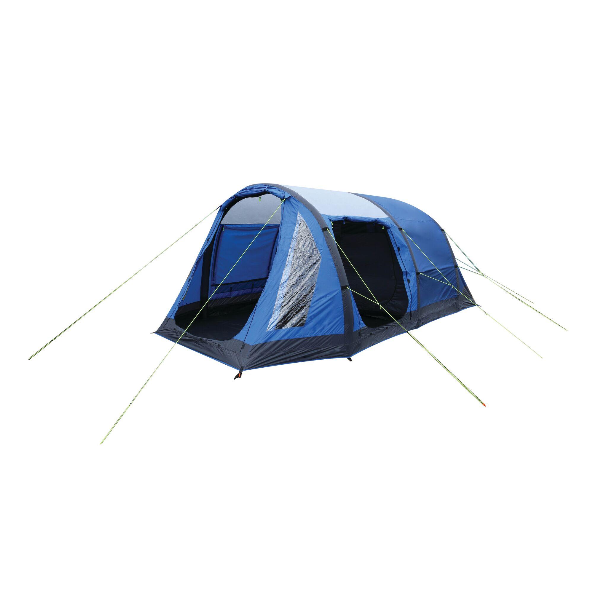 Kolima 5 Adults' Camping Tent - Laser Blue Ebony Grey 1/5