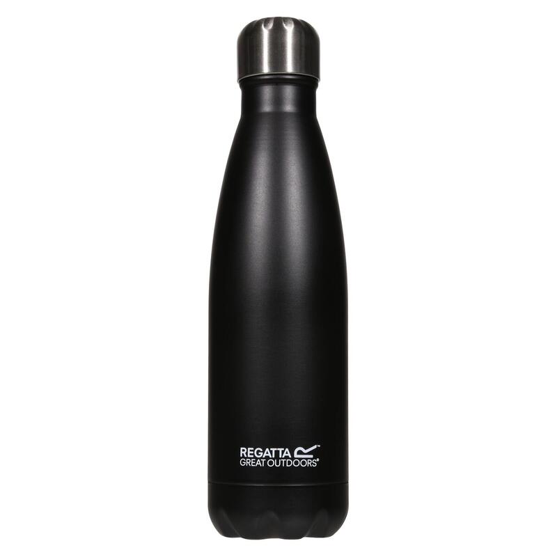 0.5L Adults' Camping Drinking Bottle - Black