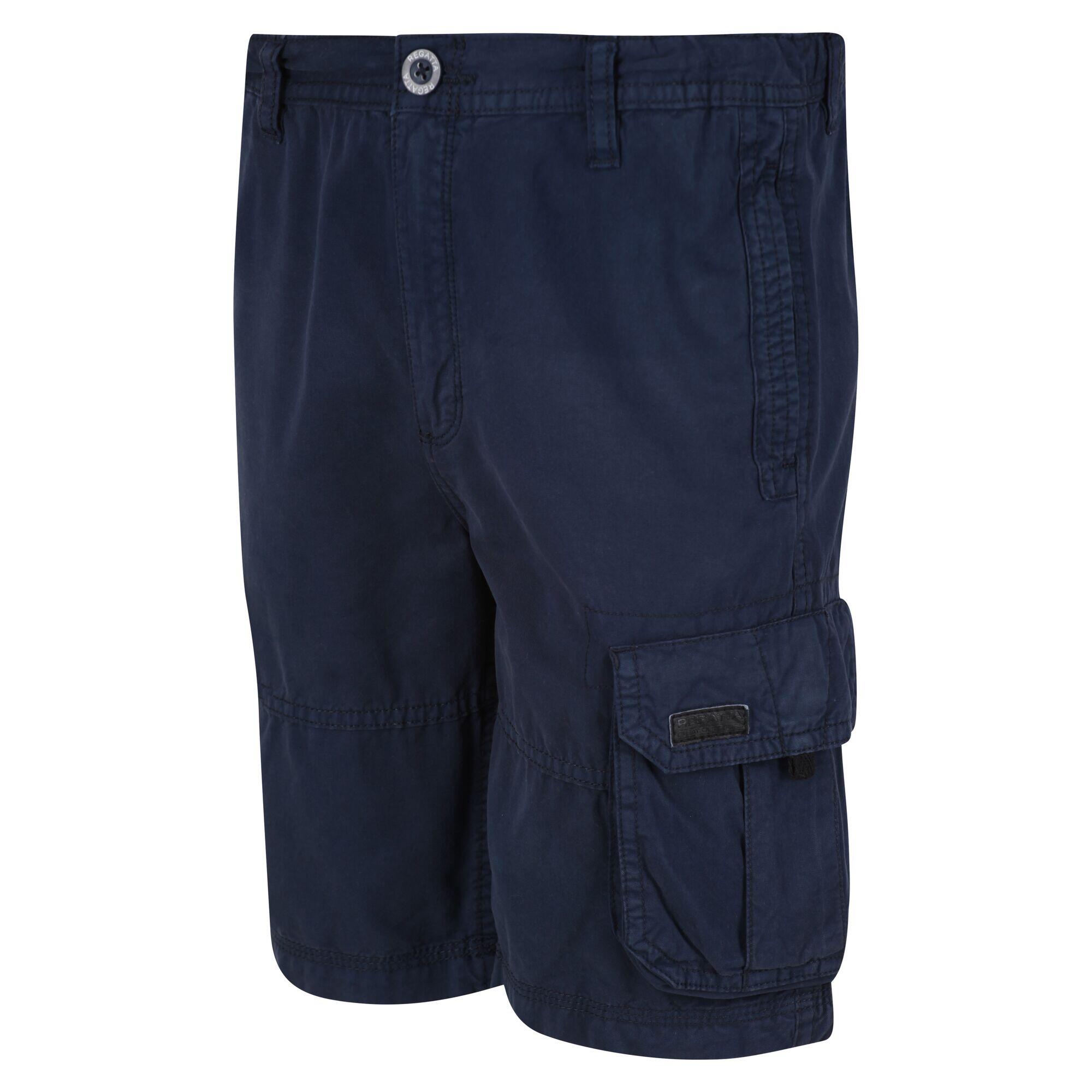 Shorewalk Kids Walking Cargo Shorts - Navy 4/5