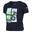 Peppa Pig T-shirt de marche à manches courtes pour enfant - Marine